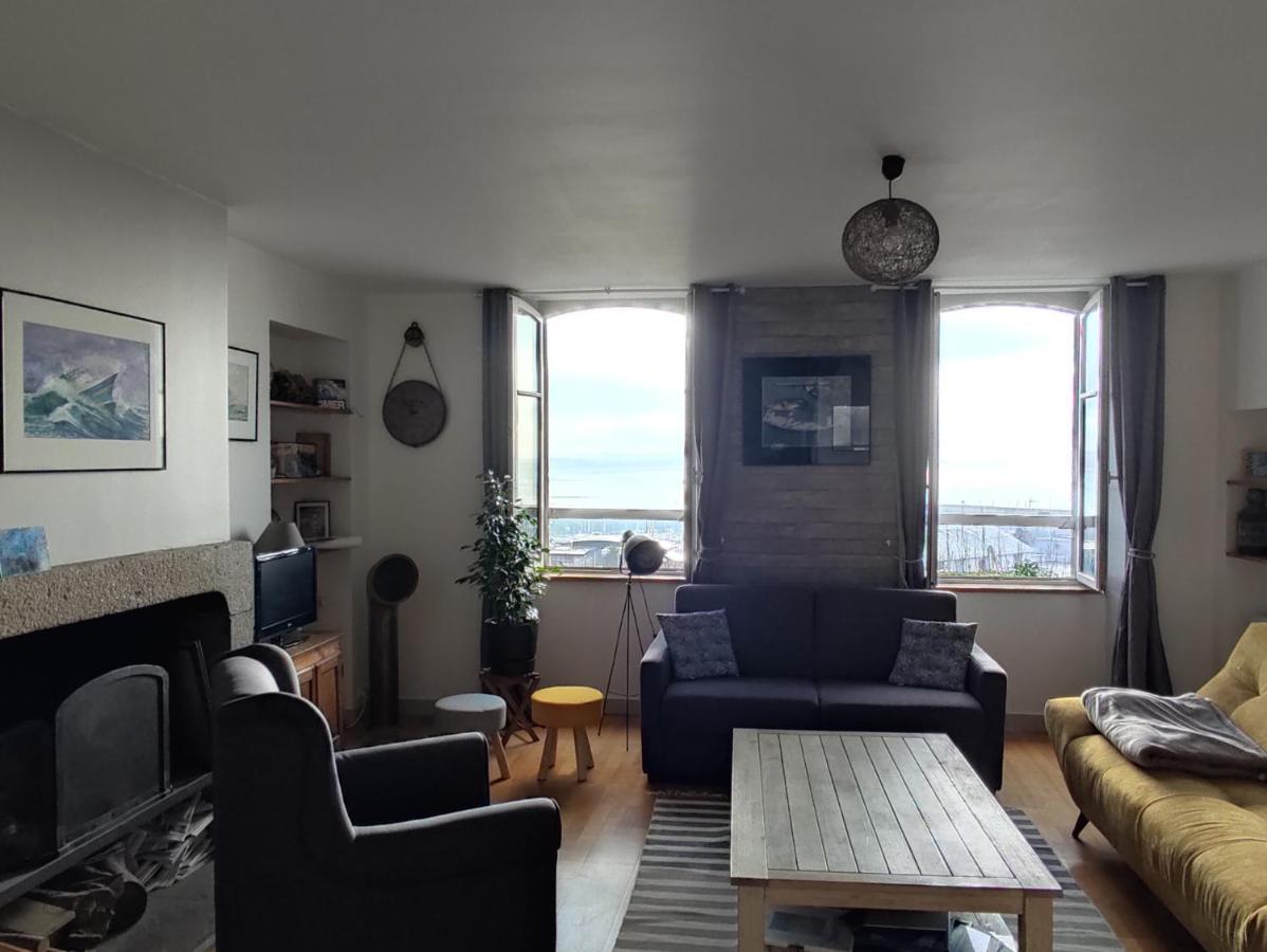 La Maison De L'Amiral Vue Sur Mer A Гранвил Екстериор снимка